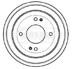 BORG & BECK Jarrurumpu BBR7060